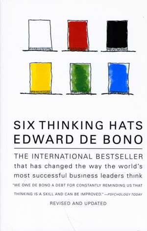 Six Thinking Hats de Edward de Bono