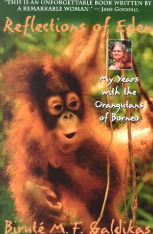 Reflections of Eden: My Years with the Orangutans of Borneo de Biruté M.F. Galdikas