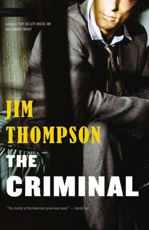 The Criminal de Jim Thompson