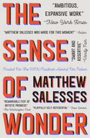 The Sense of Wonder de Matthew Salesses