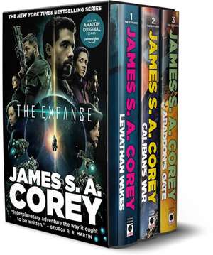 The Expanse Hardcover Boxed Set: Leviathan Wakes, Caliban's War, Abaddon's Gate de James S A Corey