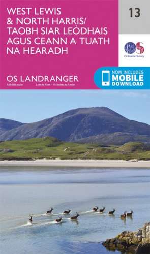 West Lewis & North Harris de Ordnance Survey