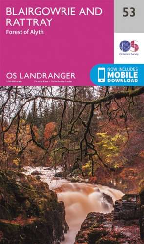 Blairgowrie & Forest of Alyth de Ordnance Survey