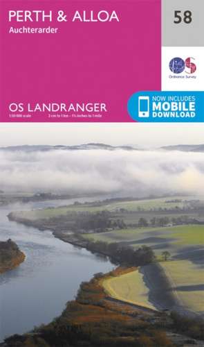 Perth & Alloa, Auchterarder de Ordnance Survey