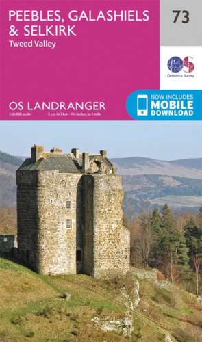 Peebles, Galashiels & Selkirk, Tweed Valley de Ordnance Survey