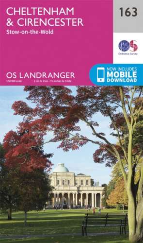 Cheltenham & Cirencester, Stow-on-the-Wold de Ordnance Survey