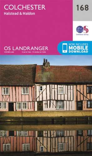 Colchester, Halstead & Maldon de Ordnance Survey