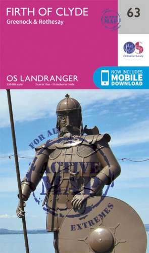 Ordnance Survey: Firth of Clyde, Greenock & Rothesay de Ordnance Survey