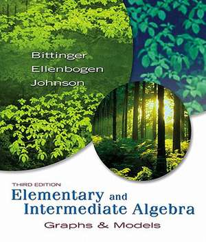 Elementary and Intermediate Algebra: Graph de Marvin L. Bittinger