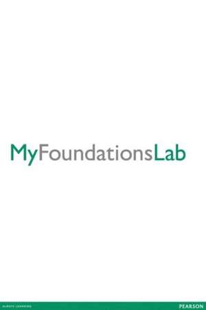 Myaccu/Myfoundationslab Without Pearson Etext -Standalone Access Card (10-Week Access) de Pearson Education