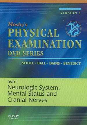 Mosby's Physical Examination Video Series: 15 DVDs de Henry Seidel