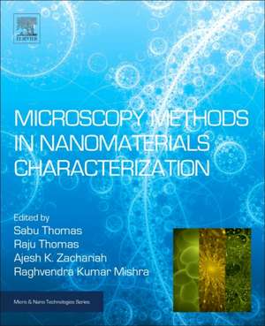 Microscopy Methods in Nanomaterials Characterization de Sabu Thomas