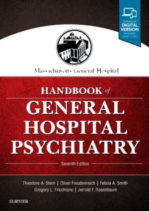 Massachusetts General Hospital Handbook of General Hospital Psychiatry alte