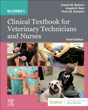 McCurnin's Clinical Textbook for Veterinary Technicians and Nurses de Joanna M. Bassert