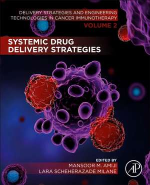 Systemic Drug Delivery Strategies: Volume 2 of Delivery Strategies and Engineering Technologies in Cancer Immunotherapy de Mansoor M. Amiji