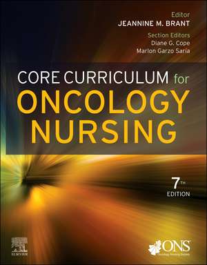 Core Curriculum for Oncology Nursing de Oncology Nursing Society