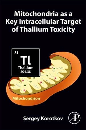 Mitochondria as a Key Intracellular Target of Thallium Toxicity de Sergey Korotkov