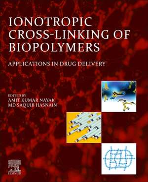 Ionotropic Cross-Linking of Biopolymers: Applications in Drug Delivery de Amit Kumar Nayak