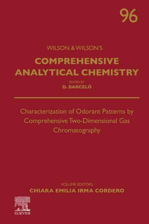 Characterization of Odorant Patterns by Comprehensive Two-Dimensional Gas Chromatography de Chiara Emilia Irma Cordero