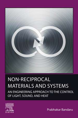 Non-Reciprocal Materials and Systems: An Engineering Approach to the Control of Light, Sound, and Heat de Prabhakar Bandaru