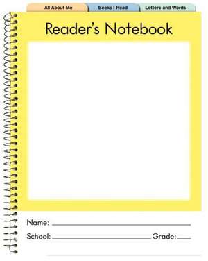 Reader's Notebook: Primary (K-2) (5 Pack) de Irene Fountas