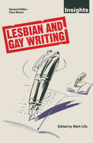 Lesbian and Gay Writing de Mark Lilly