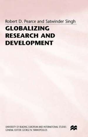 Globalizing Research and Development de R. Pearce