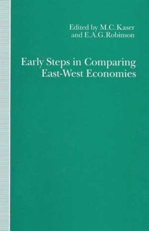 Early Steps in Comparing East-West Economies: The Bursa Conference of 1958 de Michael Kaser