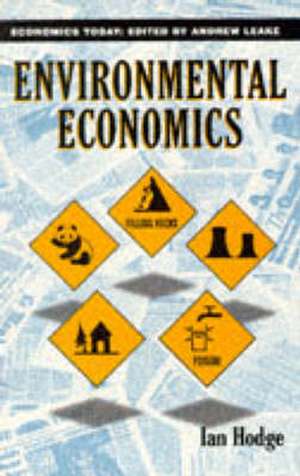 Environmental Economics de Ian Hodge