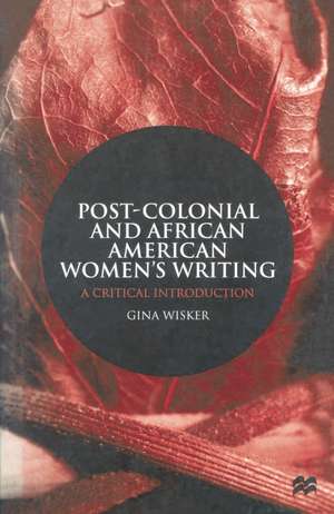 Post-Colonial and African American Women's Writing: A Critical Introduction de Professor Gina Wisker