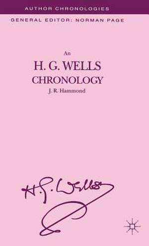 An H.G. Wells Chronology de J. Hammond