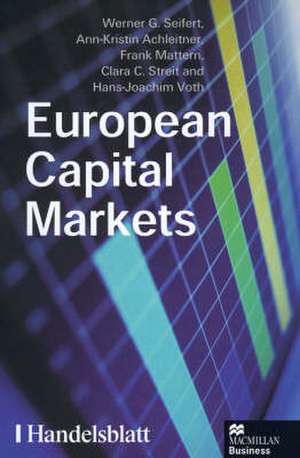 European Capital Markets de W. Seifert