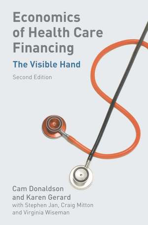 Economics of Health Care Financing: The Visible Hand de Cam Donaldson