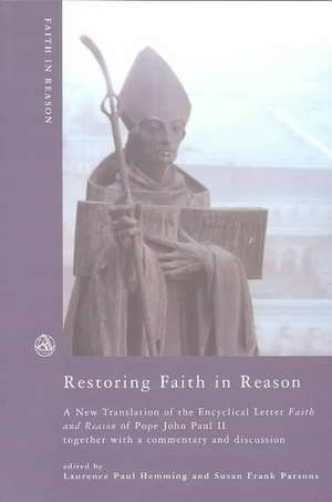 Restoring Faith in Reason de Lawrence Paul Hemming