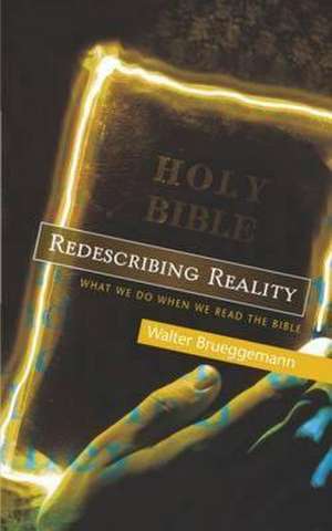 Redescribing Reality: What We Do When We Read the Bible de Walter Brueggemann