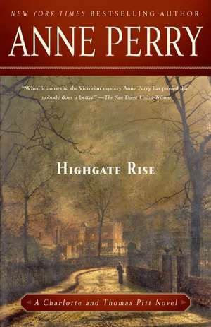 Highgate Rise de Anne Perry