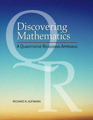 Discovering Mathematics de Richard N. Aufmann