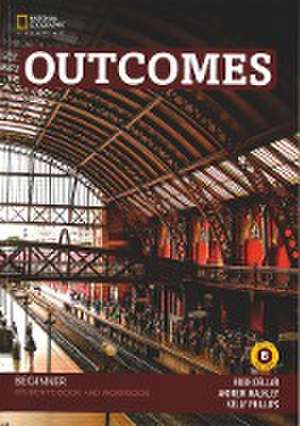 Outcomes A0/A1.1: Beginner - Student's Book and Workbook (Combo Split Edition B) + Audio-CD + DVD-ROM de Hugh Dellar