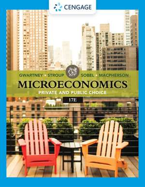 Microeconomics: Private & Public Choice de James D. Gwartney