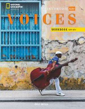 Voices Pre-Intermediate: Workbook with Answer Key de Emily Bryson