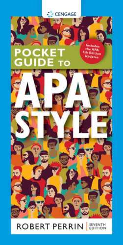 Pocket Guide to APA Style with APA 7e Updates de Robert Perrin