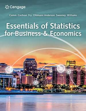 Essentials of Statistics for Business and Economics de Jeffrey Camm