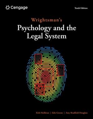 Wrightsman's Psychology and the Legal System de Kirk Heilbrun