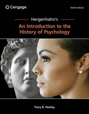 Hergenhahn's an Introduction to the History of Psychology de Tracy Henley