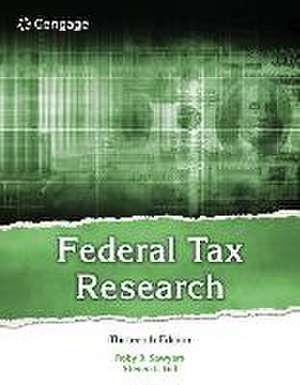 Federal Tax Research de Roby Sawyers