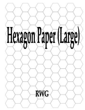 Hexagon Paper (Large) de Rwg