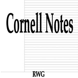 Cornell Notes de Rwg