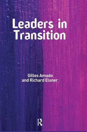 Leaders in Transition: The Tensions at Work as New Leaders Take Charge de Gilles Amado