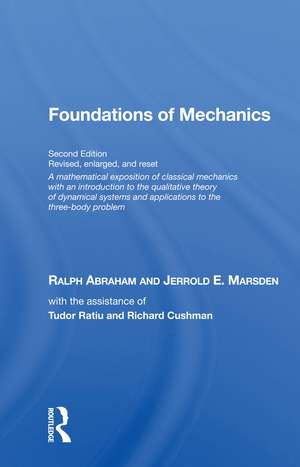 Foundations Of Mechanics (on Demand Printing Of 30102) de Ralph Abraham