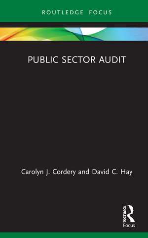 Public Sector Audit de Carolyn J. Cordery